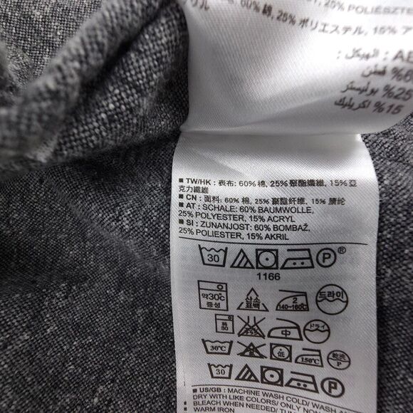 JOHN ELLIOTT Shirt Jacket Minimal Shacket Quiet Luxury 90s Streetwear Grunge Y2k - Picture 10 of 11